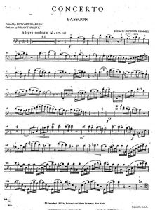 J.N.Hummel - Bassoon Concerto